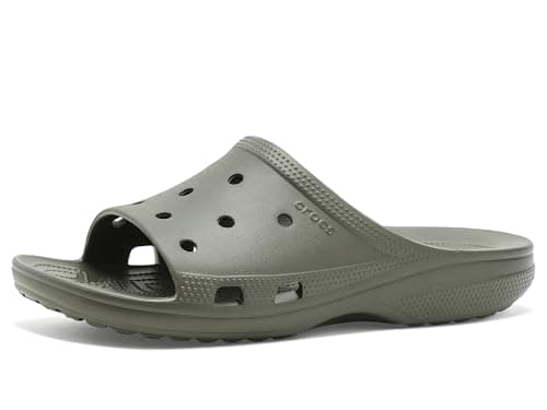 Image of Crocs Mens, Saturday Sandal, Dusty Olive, 9 UK Men