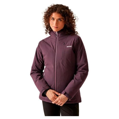Image of Regatta Womens Highton Strech IV Insulated Waterproof Jacket - Deep Plum - 12