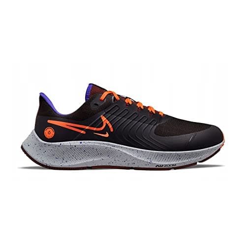 Image of NIKE Men's Air Zoom Pegasus 37 EK Eliud Kipchoge Running Shoes Trainers DD9478 (White/Black-Chile Red 100) (Numeric_7_Point_5), Black Orange Total Orange, 7.5 UK