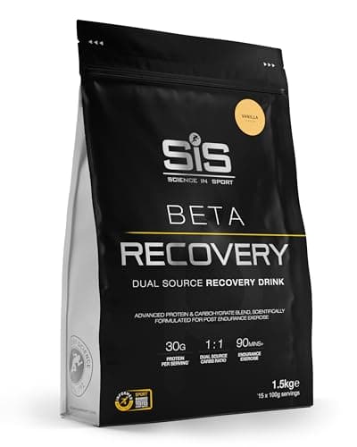 Image of Science in Sport BETA Recovery Dual Source Recovery Drink | Vanilla Protein Powder - Advanced Carbohydrate & Whey Protein Blend for Post-Endurance Exercise | 30g Protein per Serving, 1.5kg