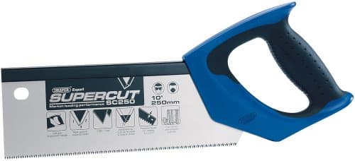 Image of Draper 49281 Supercut 11TPI/12PPI Soft Grip Hardpoint Tenon Saw, 250mm