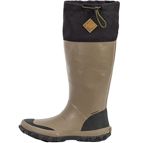 Image of Muck Boot The Original Company, Forager Tall, Size 15, Black/Tan, Black/Tan