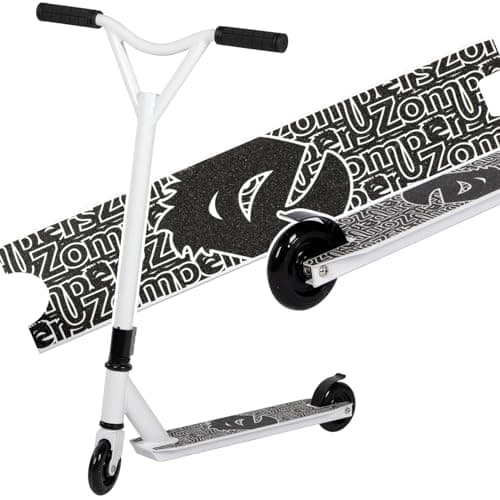 Image of Stunt Scooter, Pro Street Trick Scooter with 100mm PU Wheels and ABEC-9 Bearings, Entry Level Freestyle Kick Scooters for Kids Teens Ages 6+ (blue)
