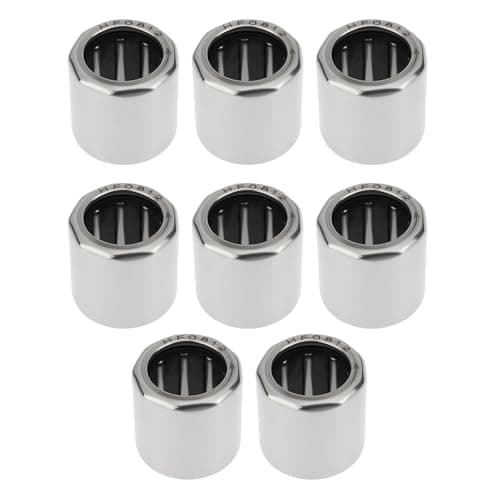 Image of SG Store 8Pcs HF0812 One Way Needle Roller Bearings 8x12x12mm for Gearbox Small Engines DIY Robotics RC