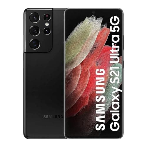 Image of Samsung Galaxy S21 Ultra 5G Smartphone 128GB - Phantom Black - Unlocked (Renewed)