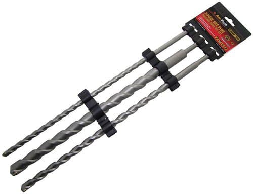Image of L9E - AM-TECH DIY 3 PIECE SDS PLUS, MASONRY DRILL SET 450MM LONG