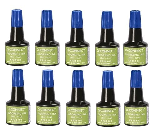Image of Q-Connect 28ml Endorsing Ink - Blue