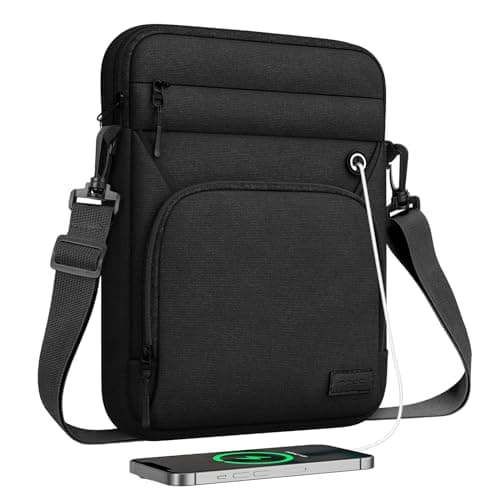 Image of MoKo 15.6 Inch Tablet Sleeve Bag, Fits 15" MacBook Air/Pro, 15.4" MacBook Pro/Retina, 15" Surface Laptop 5/3, 15.6" ASUS ROG G531GT, Multifunctional Bag with Shoulder and Headphone Port, Black