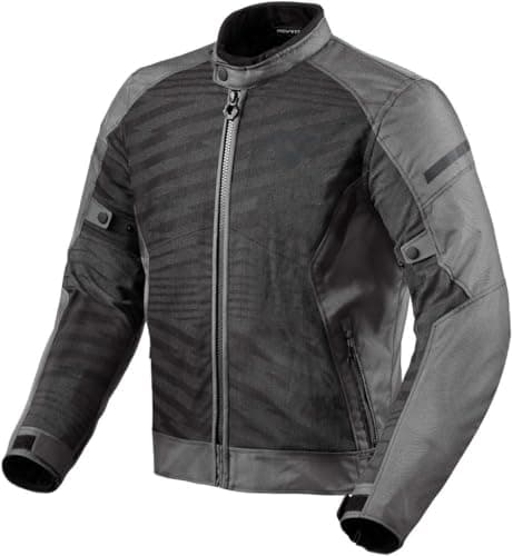 Image of Revit Torque 2 H2O Motorcycle Textile Jacket (Black/Grey, XXL), black/grey, XXL