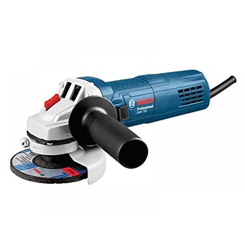 Image of Bosch 0601394270 Professional Angle Grinder, 240 V, Blue, 115 mm/4.1/2-Inch