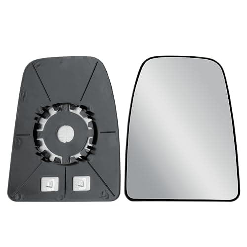 Image of Driver Right Side O/S Door Wing Mirror Replacement Main Big Upper Glass Heated with Back Plate for Iveco Daily 2014-2025