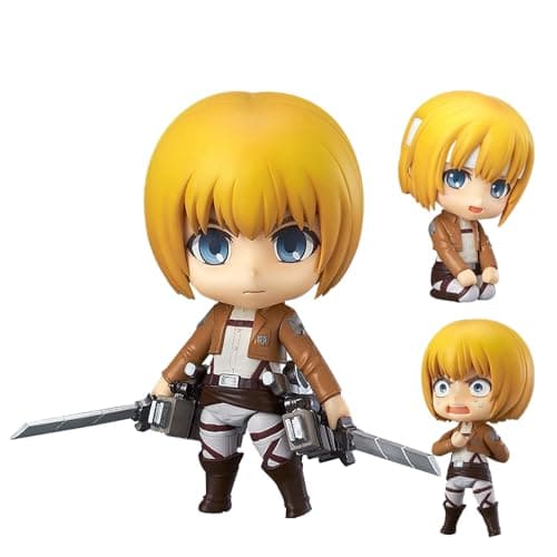 Image of Zhongkaihua Armin Arlert Figure 10CM PVC Model Statue Anime Action Figure Movable Ornaments Collection Desktop Decoration Gifts