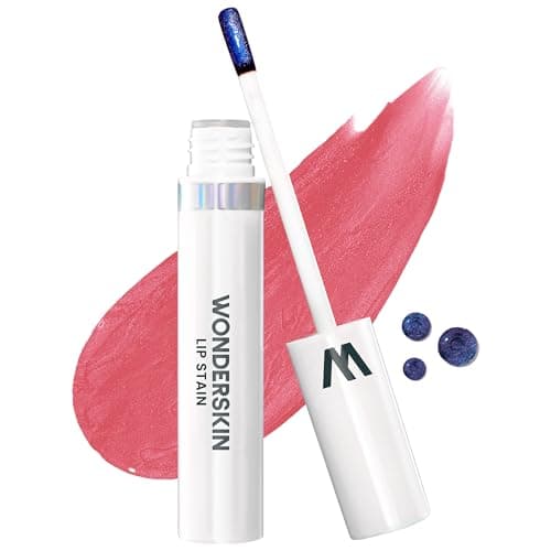 Image of Wonderskin Wonder Blading Lip Stain Peel Off Masque - Long Lasting, Waterproof and Transfer Proof Pink Lip Tint, Matte Finish Peel Off Makeup (Romance Masque)