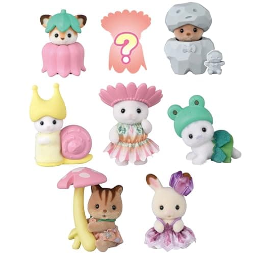 Image of Sylvanian Families Baby Collection Fairy Forest Friends Series – Woodland Fairy Costume Mini Figures | Collectible Blind Bag Toy for Kids (3+ Years)