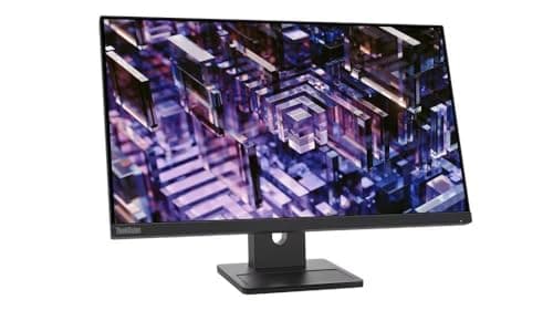 Image of Lenovo ThinkVision E24q-30 computer monitor 60.5 cm (23.8") 2560 x 1440 pixels 2K Ultra HD LED Black