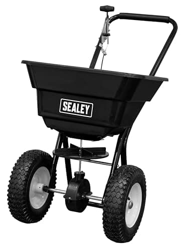 Image of Sealey Spb37W Broadcast Spreader 37Kg Walk Behind