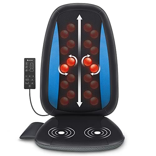 Image of Comfier Shiatsu Back Massager with Heat -Deep Tissue Kneading Massage Chair, Massage Chair for Full Back, Chair Massager for Home or Office Chair use,Gifts for Women,Men