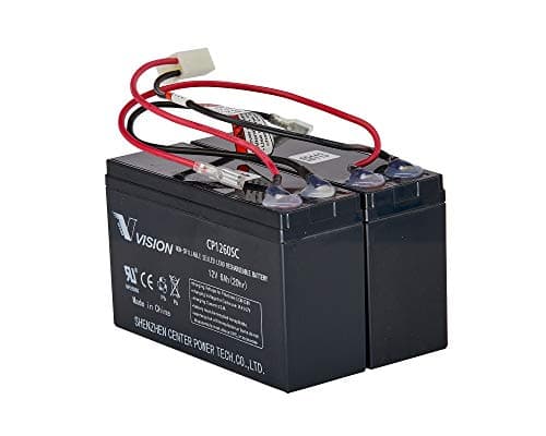Image of Razor Power Core E100 Battery w/Reset Wires (2x12V/6Ah) (3 Hole/2 Pin)