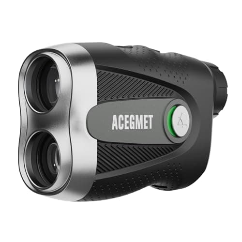 Image of ACEGMET PF2C Golf Rangefinder with Slope - 1100Yards, 0.3s Flag Pole Locking Vibration, ±1yd Accuracy,Rechargeable Laser Range Finder Golf with Magnetic, Golf Accessories for Men