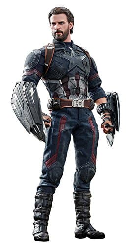 Image of Hot Toys Avengers Infinity War Movie Masterpiece Captain America 12 Inch Figure