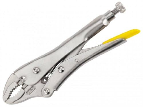 Image of STANLEY Curved Jaw LockGrip Pliers, 225mm, 0-84-809