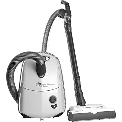 Image of SEBO E3 Premium ePower Boost 890W Bagged Cylinder Vacuum Cleaner in White