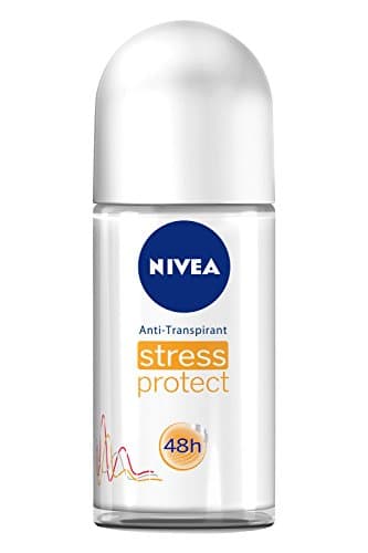 Image of Nivea Stress Protect Antiperspirant Roll-On Deodorant Pack of 6 x 50 ml