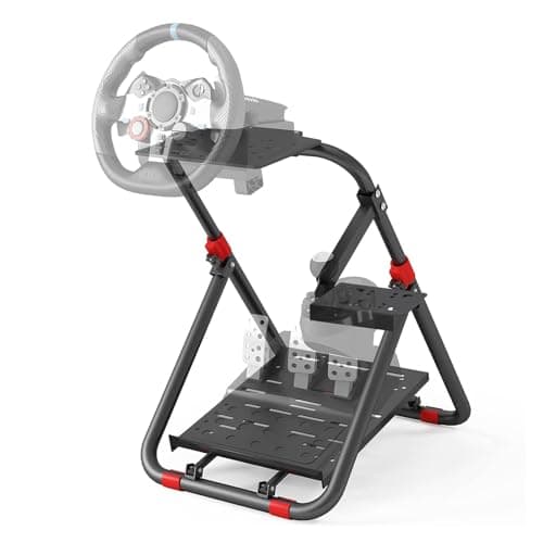 Image of DIWANGUS Steering Wheel Stand, Adjustable Racing Wheel Stand for Logitech G29 G920 G923 G PRO RS50, for Thrustmaster T248 T300RS TX, Wheel Stand for PS5 PS4 Xbox Series X/S PC
