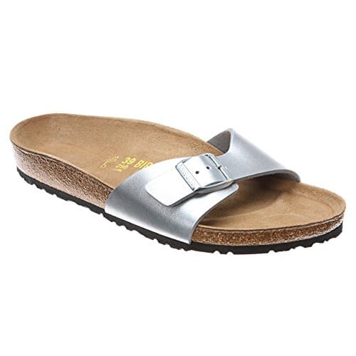 Image of Birkenstock Madrid Sandals, Magic Galaxy Silver, 2.5 UK 35 EU Narrow