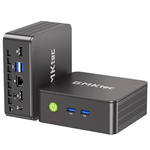 Image of GMKtec Mini PC, G3 PRO Intel Core i3-10110U (Beats 4300U/N150), 16GB DDR4 RAM (Dual Channel) 512GB PCIe M.2 SSD, Desktop Computer 4K Dual HDMI/USB3.2/WiFi 6/BT5.2/2.5GbE for Office, Business