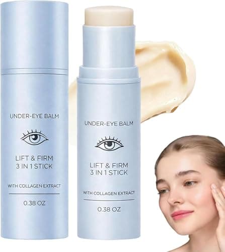 Image of Luxe Korean Under Eye Balm - 3 In 1 Triple Action Eyes Cream with Collagen Extract, Luxe Eye Cream, Hydrating Eye Lift Firm Multi Balm Stick for for All Skin Types, Hydrating & Smoothing (3PCS)