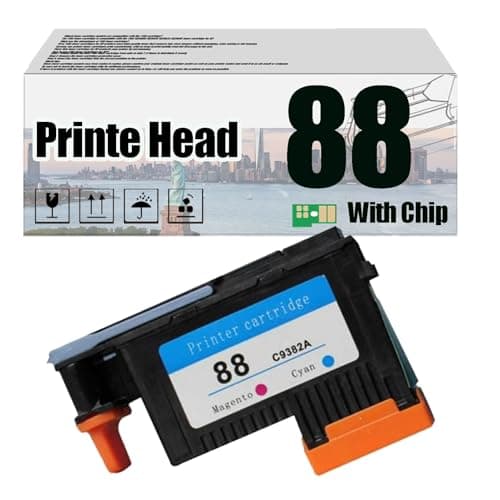 Image of 88 C9381A C9382A Print Head, Compatible for HP L7580 7590 K5400 K5400DN K5400DNT K550 K550DNT K550DTW K8600 K8600DN L7480 L7580 L590 L7680 L7780 Printers —— High Print Vo Cyan/Magenta