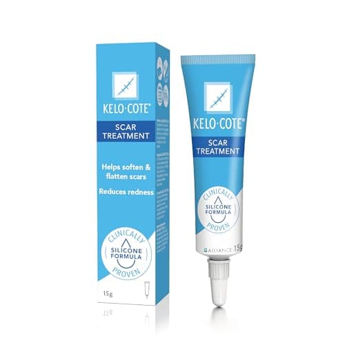Image of KELO-COTE Scar Gel 15g – Silicone Scar Treatment - Clinically Proven to Reduce Raised Scars - Reduces Redness & Itching, Ideal for Surgical, Burn & Acne Scars - Old & New Scars