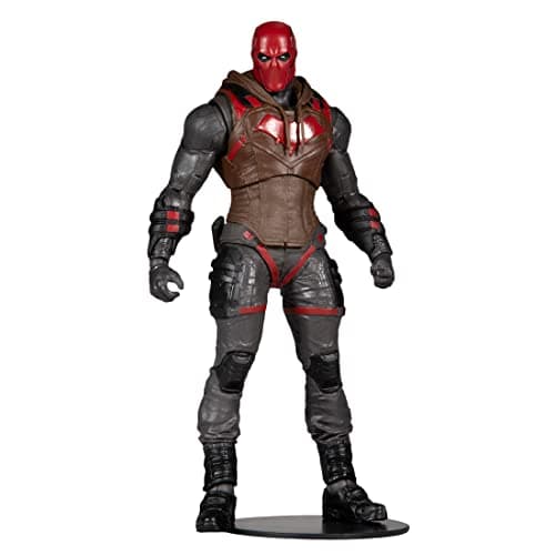 Image of McFarlane Toys, DC Gaming 7-inch Red Hood Action Figure with 22 Moving Parts, Collectible DC Gotham Knights Game Figure with Stand Base and Unique Collectible Character Card – Ages 12+