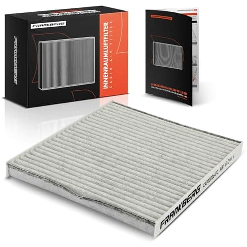 Image of Frankberg Cabin Air Filter Pollen Filter with Activated carbon Compatible with 500 312 500 C 312 500C/595C/695C 169 KA RU8 Ypsilon 312 Ypsilon 843 Replace# 77365763