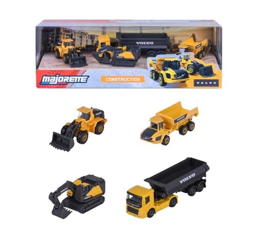 Image of Volvo 4 Pack Gift Box DIE-CAST Collector Yellow