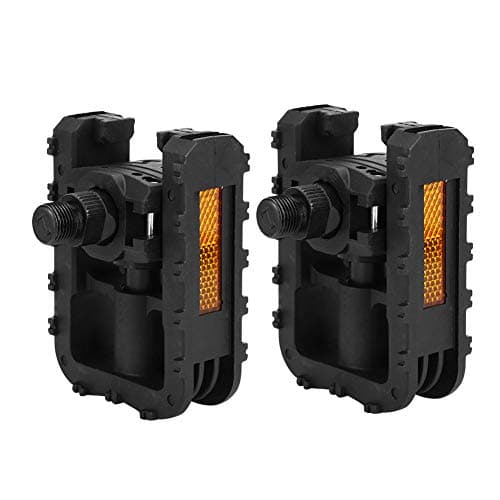 Image of KooingTech 2Pcs Mountain Bike Pedals, Bicycle Pedals, Folding Bike Pedals Outdoor Cycling Accessory Parts for Road Mountain Bicycle