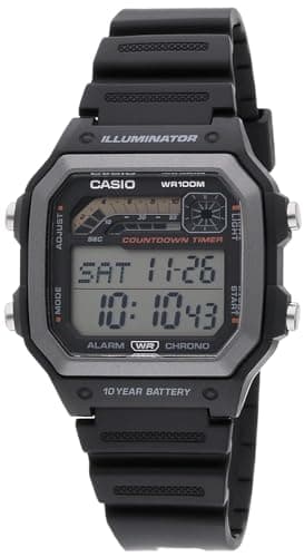 Image of Casio Men Analog-Digital Quartz Watch WS1600H-1AV
