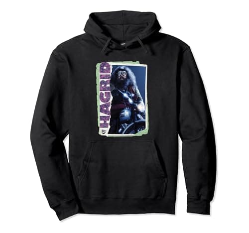 Image of Harry Potter Rubeus Hagrid Photo Collage Pullover Hoodie