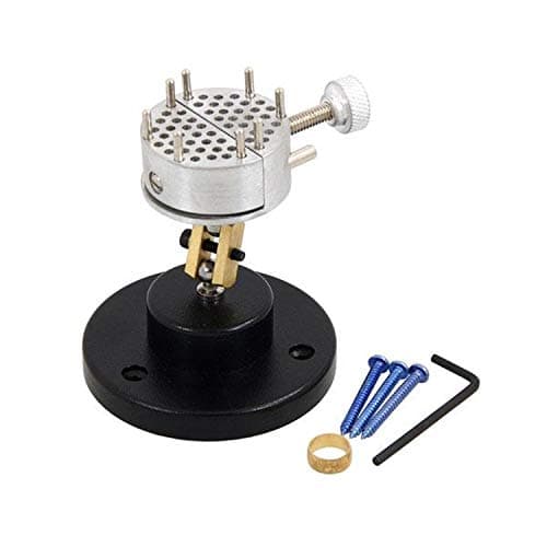 Image of Universal Work Holder with Round Base - Hands Free Support - Small vice clamp