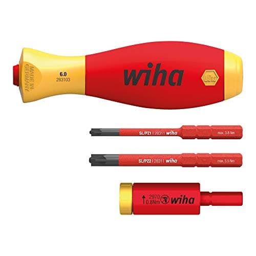 Image of Wiha S4 easyTorque Adapter Electric 0,8 Nm, Red/Yellow, (29701080S4)