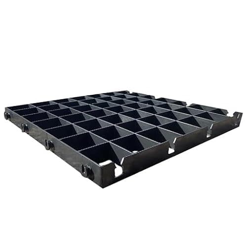 Image of GREENHOUSE BASE GRID 2.75M X 2M SUITS 9 x 6 FEET GREENHOUSES & SHED BASES 9 x 6 FEET = FULL ECO KIT + HEAVY DUTY MEMBRANE - PLASTIC ECO PAVING SLAB BASES & DRIVEWAY GRIDS (22+2.8m) sm