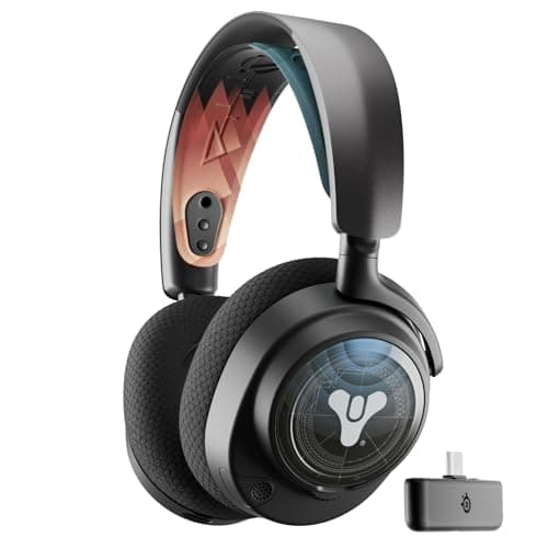 Image of SteelSeries Arctis Nova 7P Wireless - PS5 Gaming Headset Bundle - Destiny 2 The Final Shape Edition - In-Game Items - 2.4GHz + Mixable Bluetooth - 38H USB-C Battery - PlayStation, PC, Switch