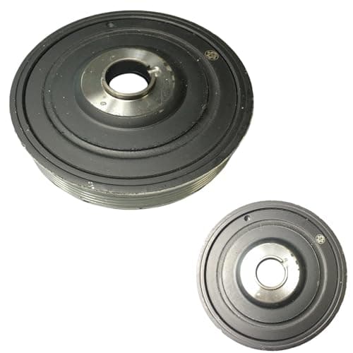 Image of Crankshaft Pulley Belt Pulley Fits Ford Focus Fiesta Peugeot 206 0515-V81.4, 1.6 TDCI, PEUGEOT 206 CC, 3M5Q-6B319-CC