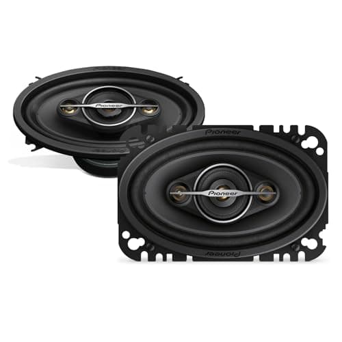Image of Pioneer TS-A4671F 4"x 6" 4-Way Coaxial Speakers (210 W)