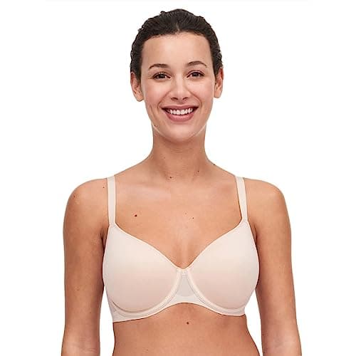 Image of Chantelle Women's Pure Light 3/4 Spacer Bra, Nude Blush, 34F