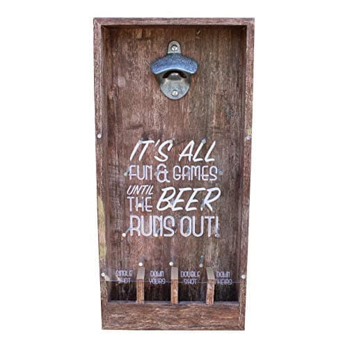 Image of EliteKoopers 1Pcs Small Wall Hanging Bottle Top Drinking Game