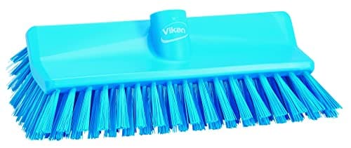 Image of Vikan, Blue Brush,High-Low,Medium,10",PP/PBT, 7047