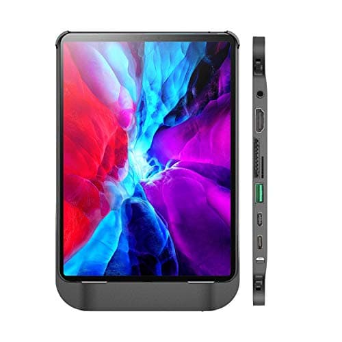 Image of Fledging Hubble 7-in-1 USB-C Hub and Case For 12.9" iPad Pro 2018-2021 - Space Grey