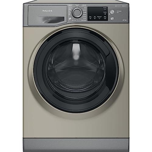 Image of Hotpoint NDB 9635 GK UK Freestanding 9/6 kg Washer Dryer, rpm, Graphite